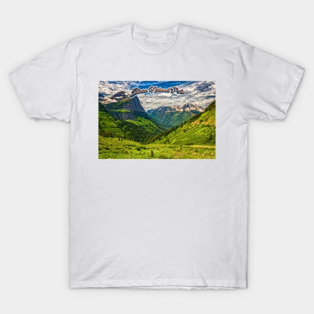 Glacier National Park T-Shirt by Gestalt Imagery